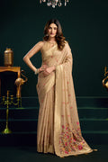 Chaaya Saree - Champagne Beige - Front Drape