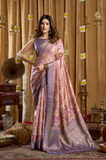 Gulshan Saree - Lavender Mist - Front Drape