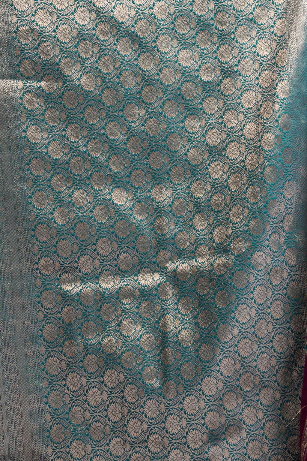 Raagini Saree - Magenta Purple - Front Drape