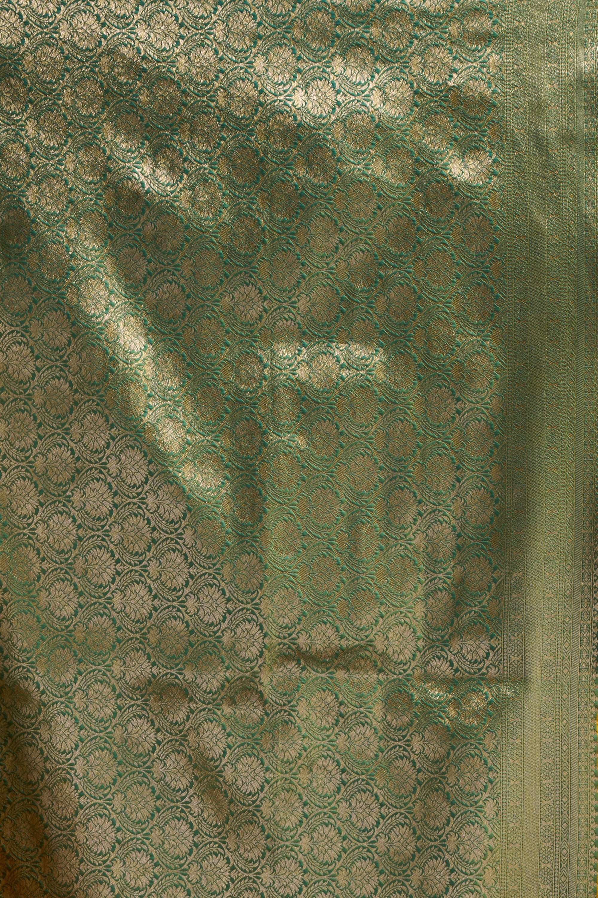 Raagini Saree - Mustard Yellow - Front Drape