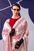 Scarlet Bloom Saree