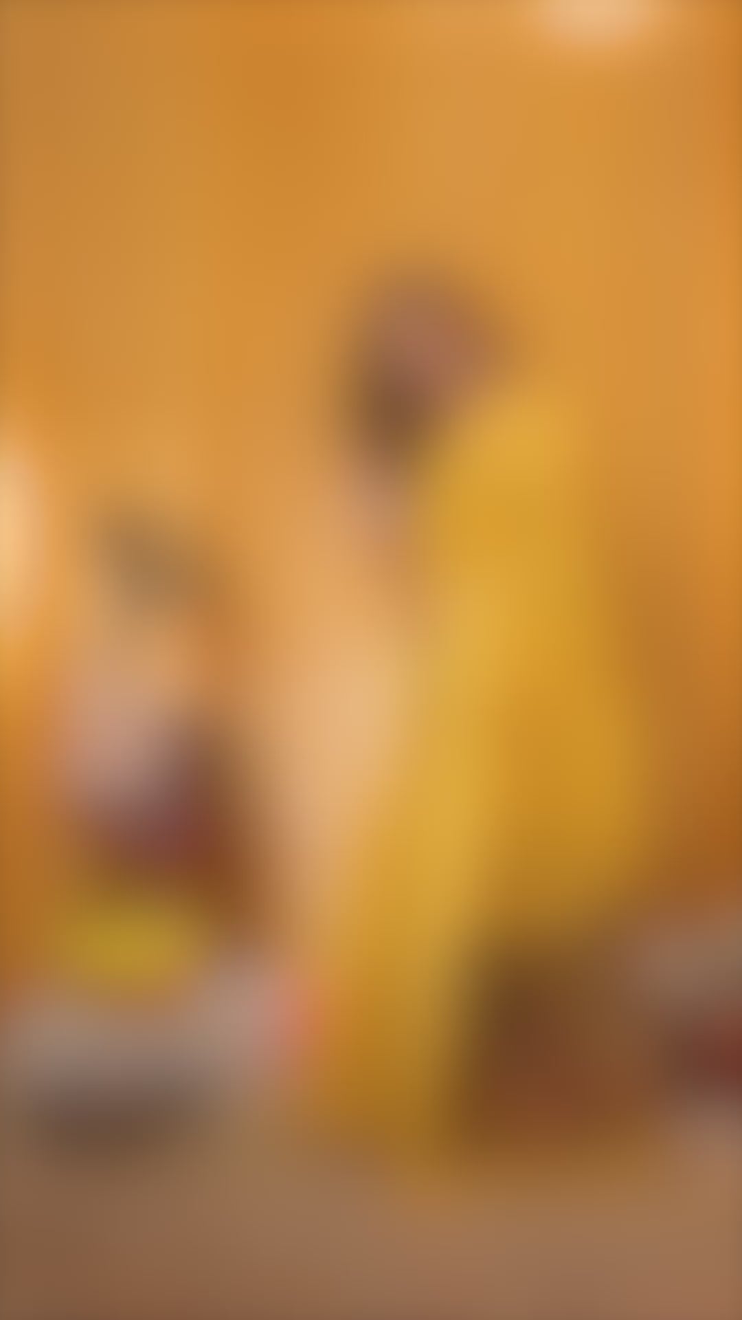 Tanisha Saree - Mustard Yellow