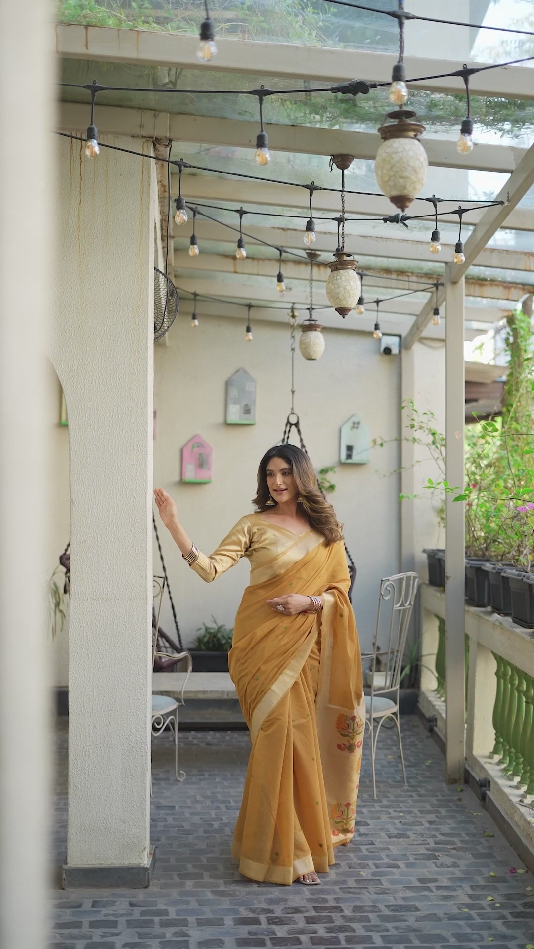 Khushboo Saree - Mustard Yellow