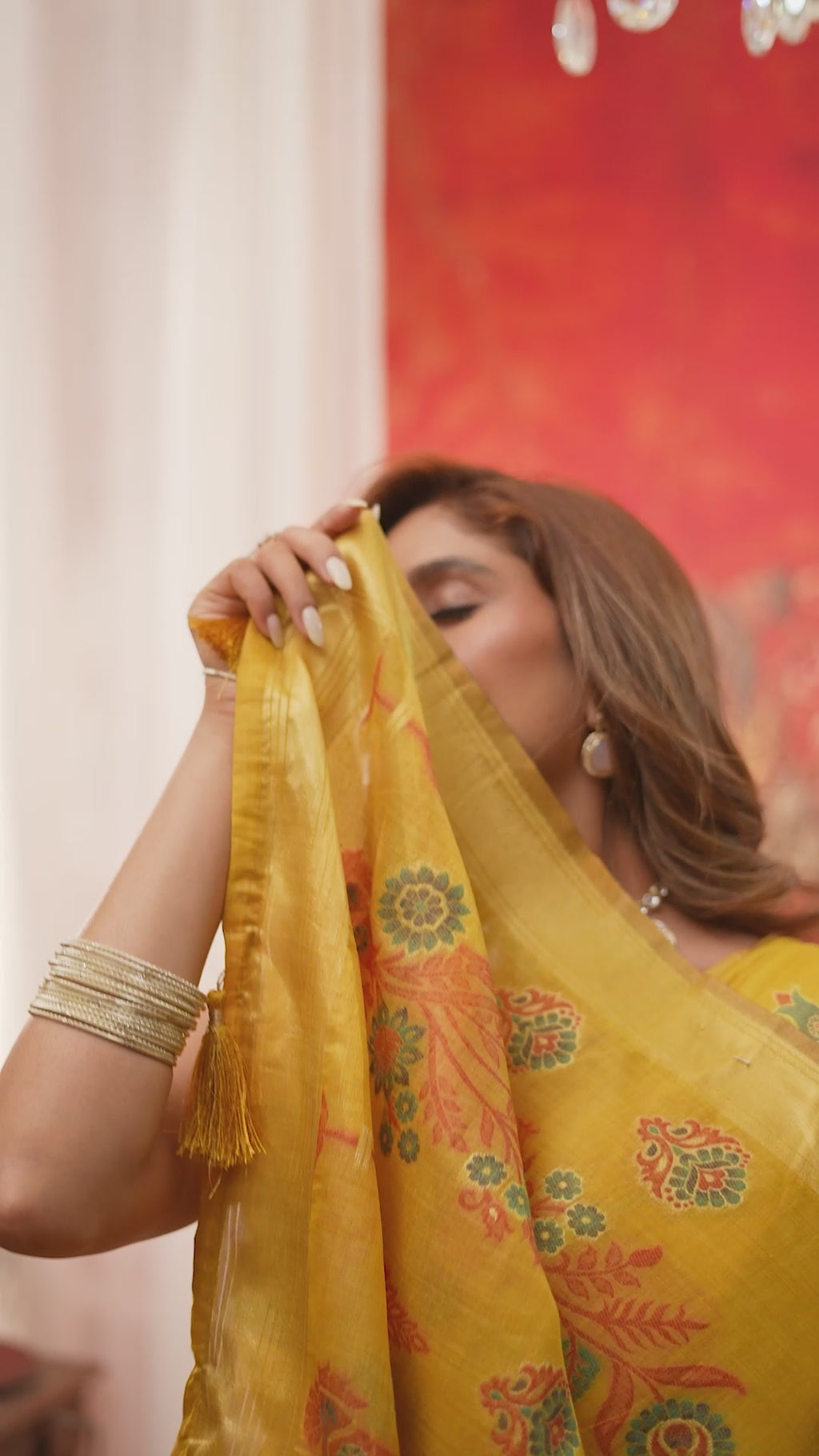 Dharaa Saree - Sunflower Yellow