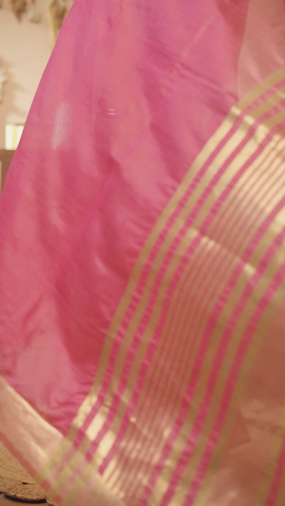 Vaibhavi Saree - Fuchsia Rose